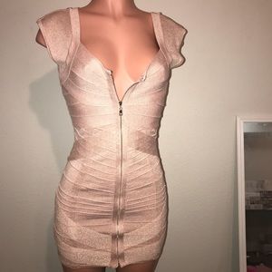 Pink Bandage Dress